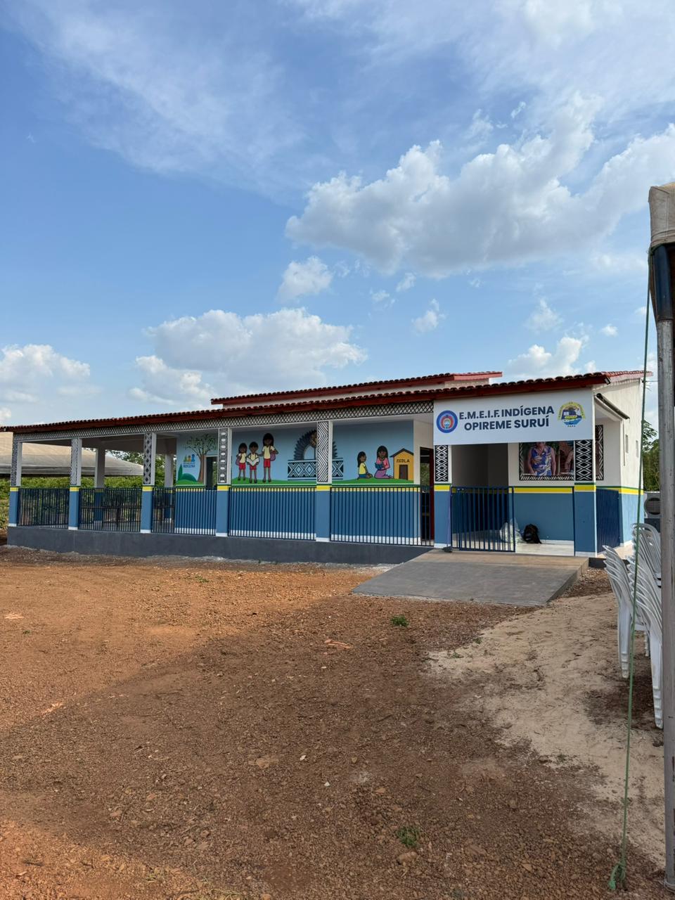 Escola Indígena Opireme Suruí é inaugurada na Aldeia Yetá e marca novo capítulo na educação indígena de São Geraldo do Araguaia.